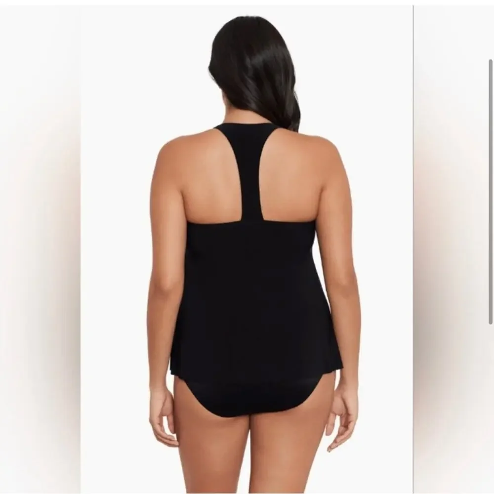 Magicsuit Solid Black Taylor Tankini.‎